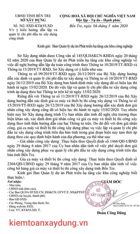 kiểm toán xây dựng